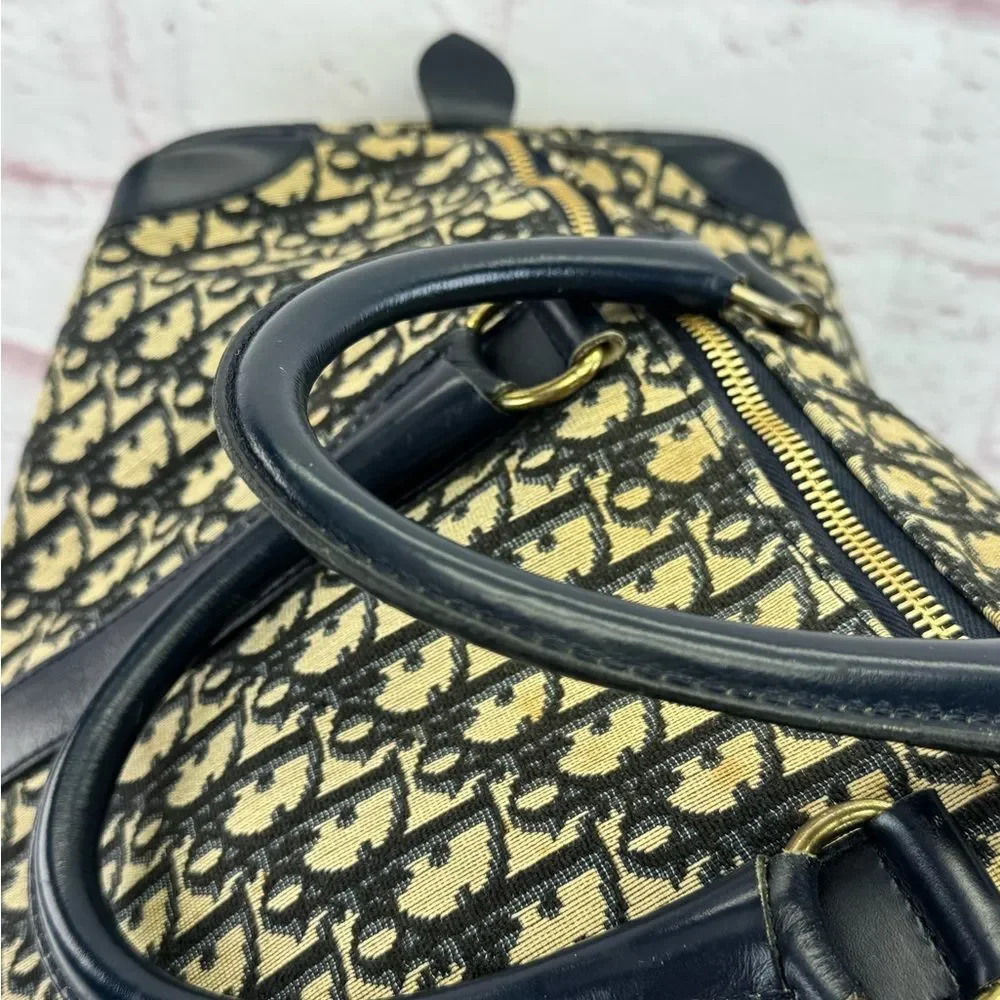 VINTAGE CHRISTIAN DIOR TROTTER BOSTON WEEKENDER BAG